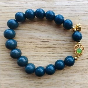 Golden Leaf Wisdom Beads