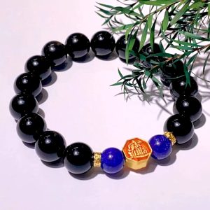 Obsidian Abundance Bracelet