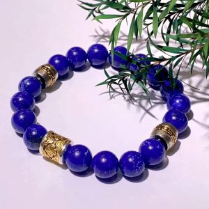 Azure Auspicious Pattern Bracelet