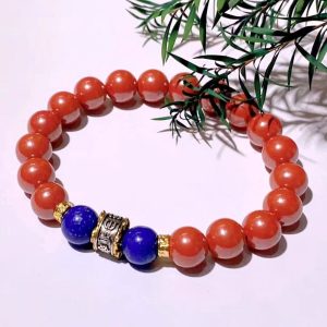 Vermilion Mantra Guardian Bracelet