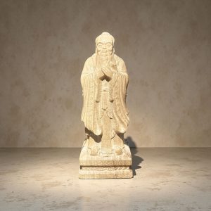 D128 Peachwood Confucius (Medium Size)