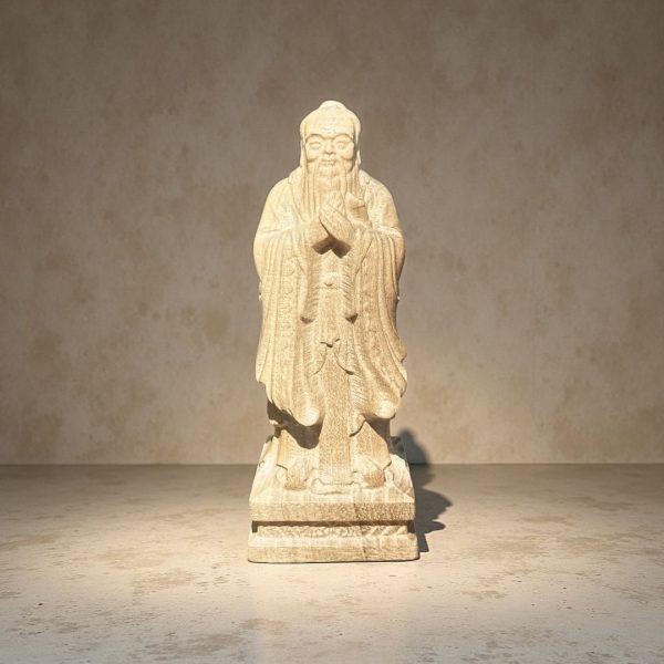 D128 Peachwood Confucius (Medium Size)