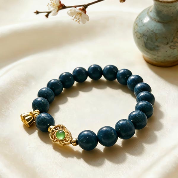 T33 Golden Leaf Wisdom Bracelet