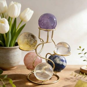 七脉轮水晶球 Seven Chakras Crystal Sphere Set